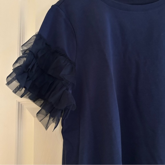 JASON WU Ruffle Sleeve Tee - Picture 9 of 11